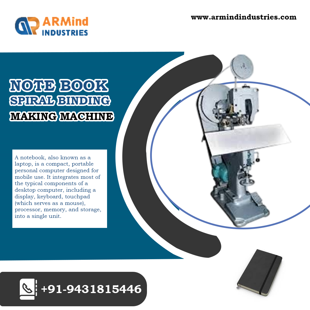 Notebook Stiching Machine - main image
